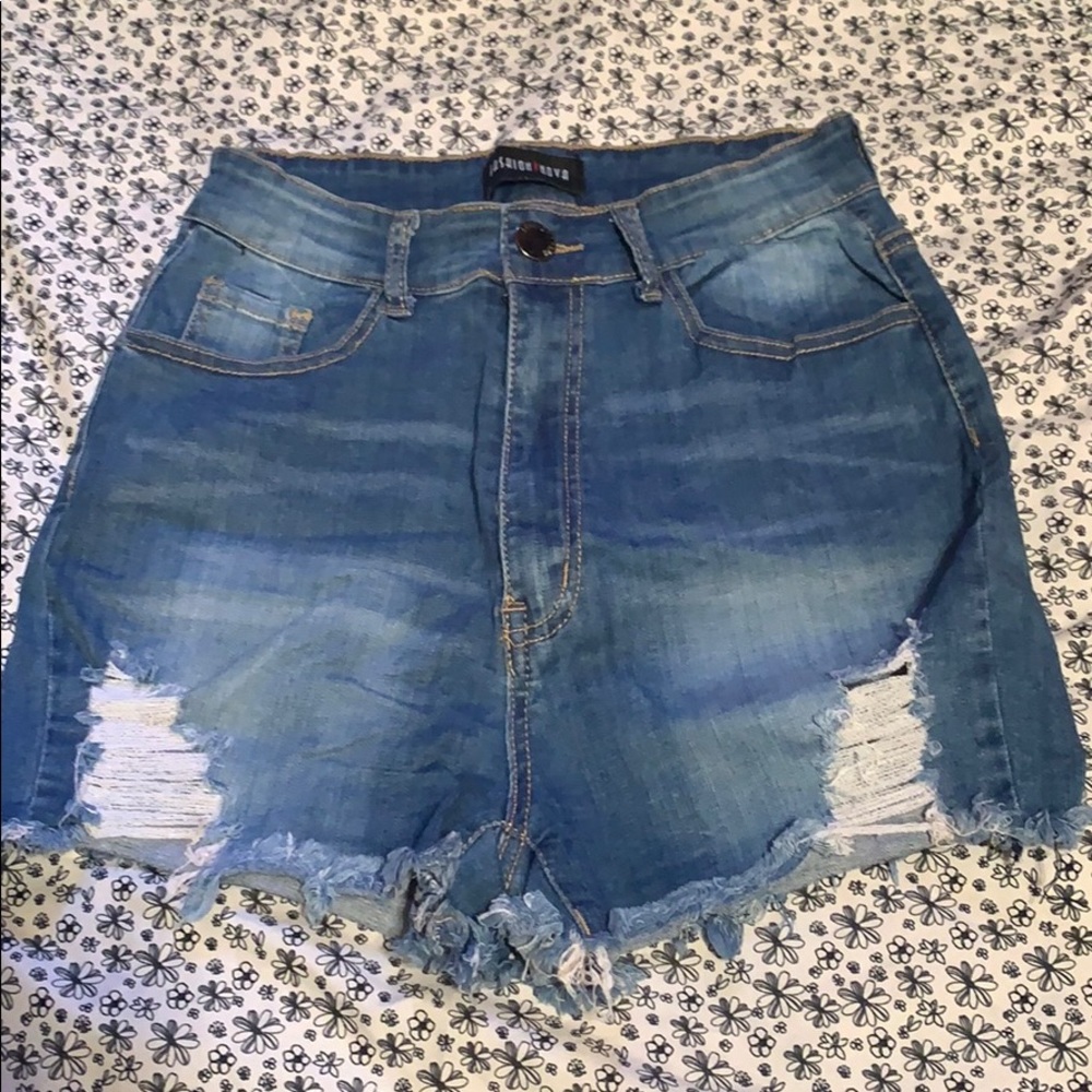 Fashion Nova High Waisted Shorts